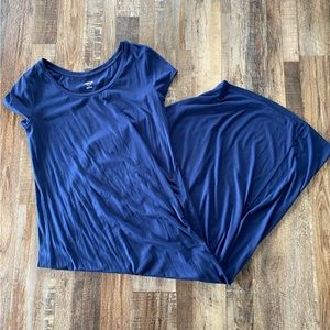 Mossimo Short Sleeve Maxi T-Shirt Dress